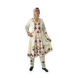 شمال فلسطين - ثوب طيرة حيفا 1 زهور كبيرة