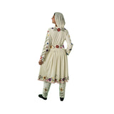 شمال فلسطين - ثوب طيرة حيفا 1 زهور كبيرة