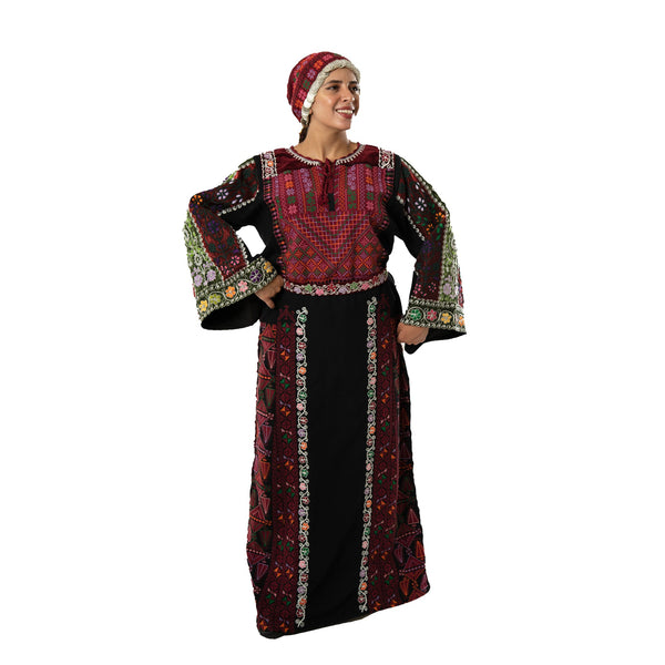 يافا - بيت دجن - الجلاية السوداء 3 (حجابات)