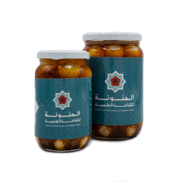كرات اللبنة بالفلفل الحار