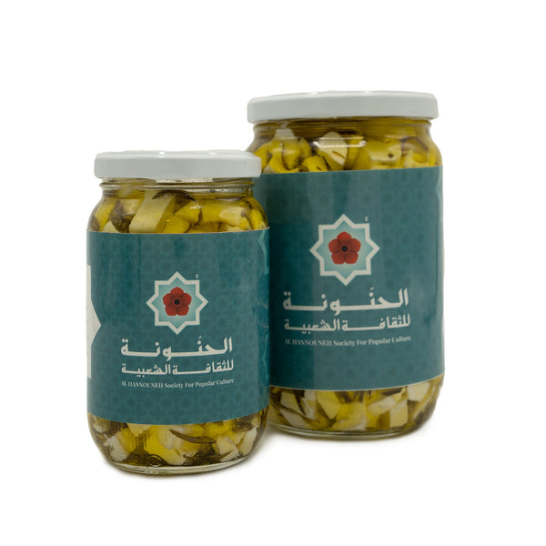 جبنة بيضاء مع زعتر بري