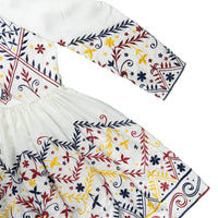 North of Palestine - Haifa - Al-Tira village-Small Flowers Dress